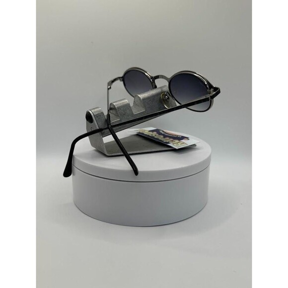Vintage Y2K Sunglasses | NOS | Round Style | Black Tortoise Frame | 2000s | #409